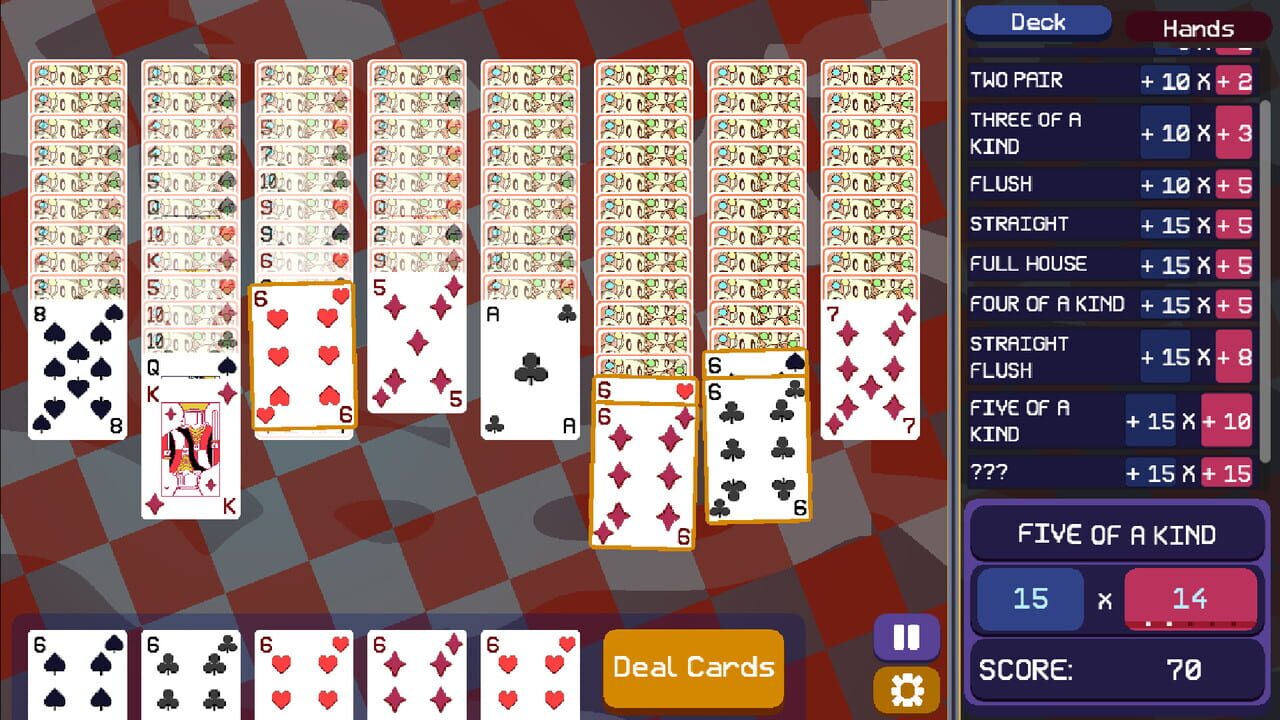 Pokitaire screenshot