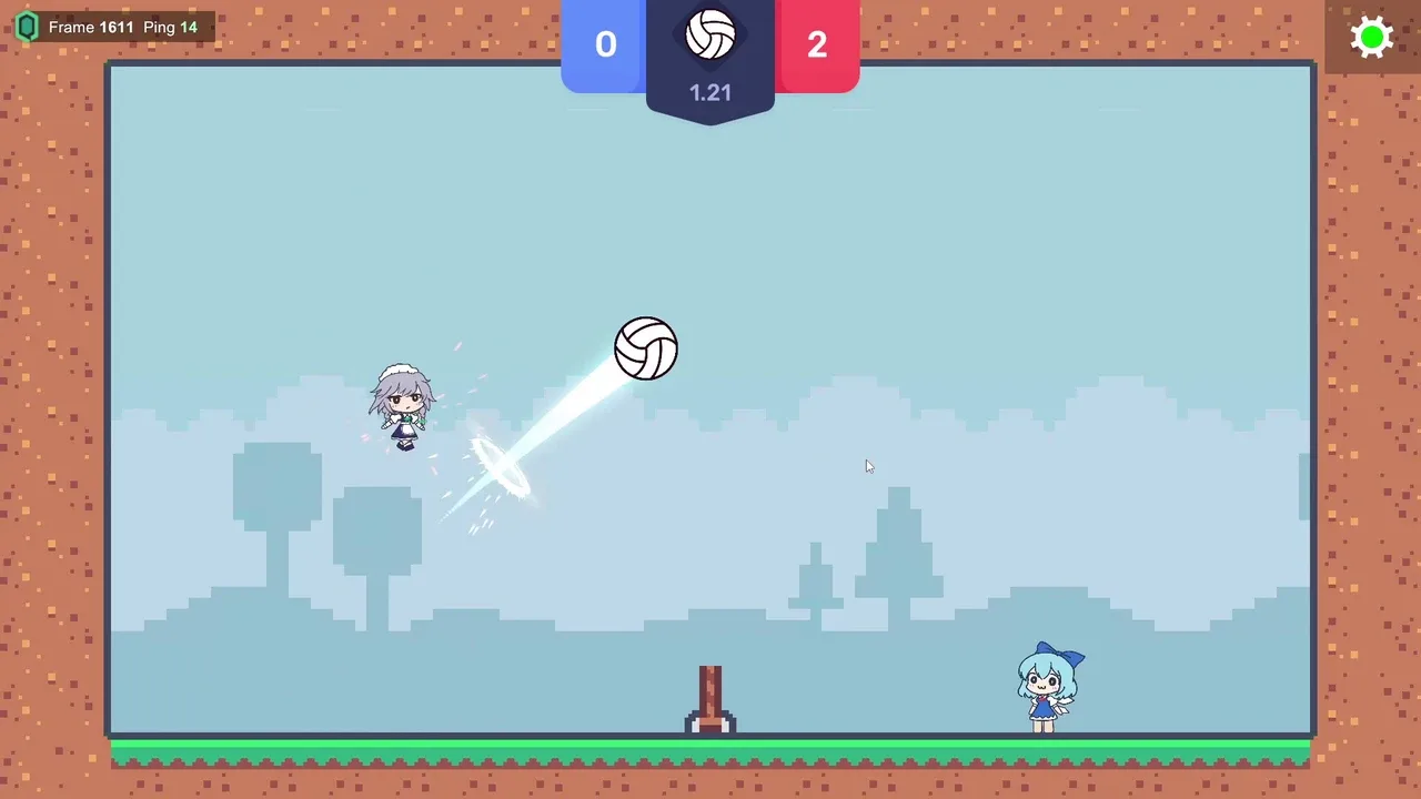 Touhou Volleyball screenshot 2