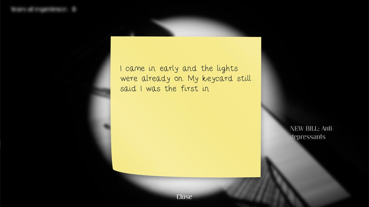 In Arrears screenshot