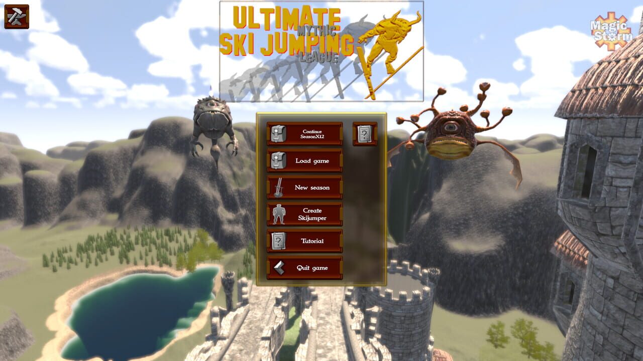 Ultimate Mythic Ski Jumping League screenshot