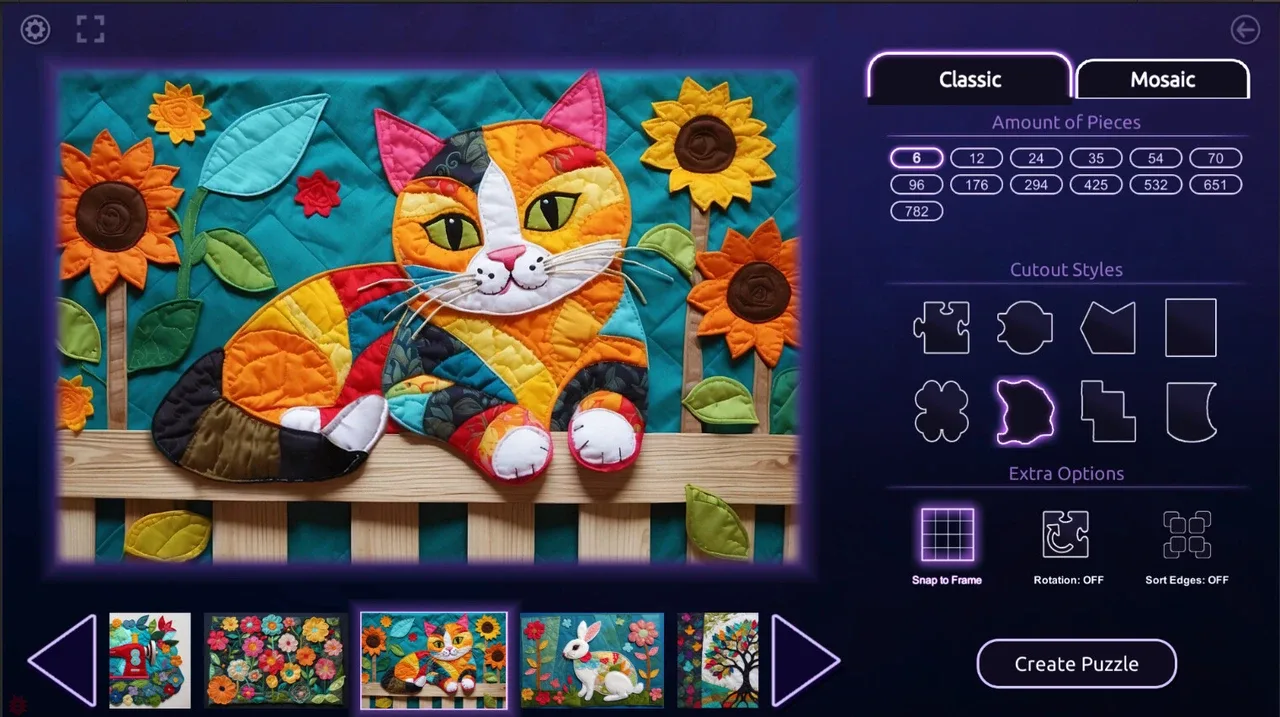 Master of Pieces Jigsaw Puzzle: Patchwork Creations