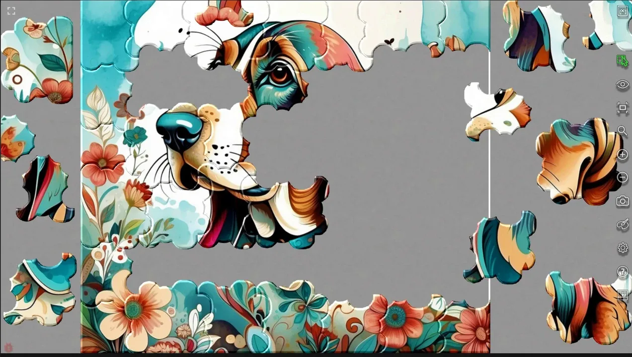 Master of Pieces Jigsaw Puzzle: Flowers of Life