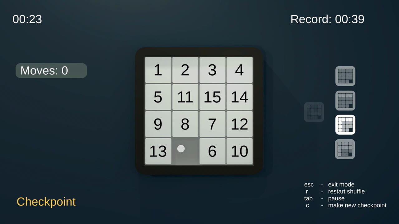 16: The Ultimate 15 Puzzle