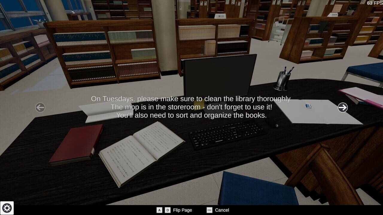 Solitary in the Library screenshot