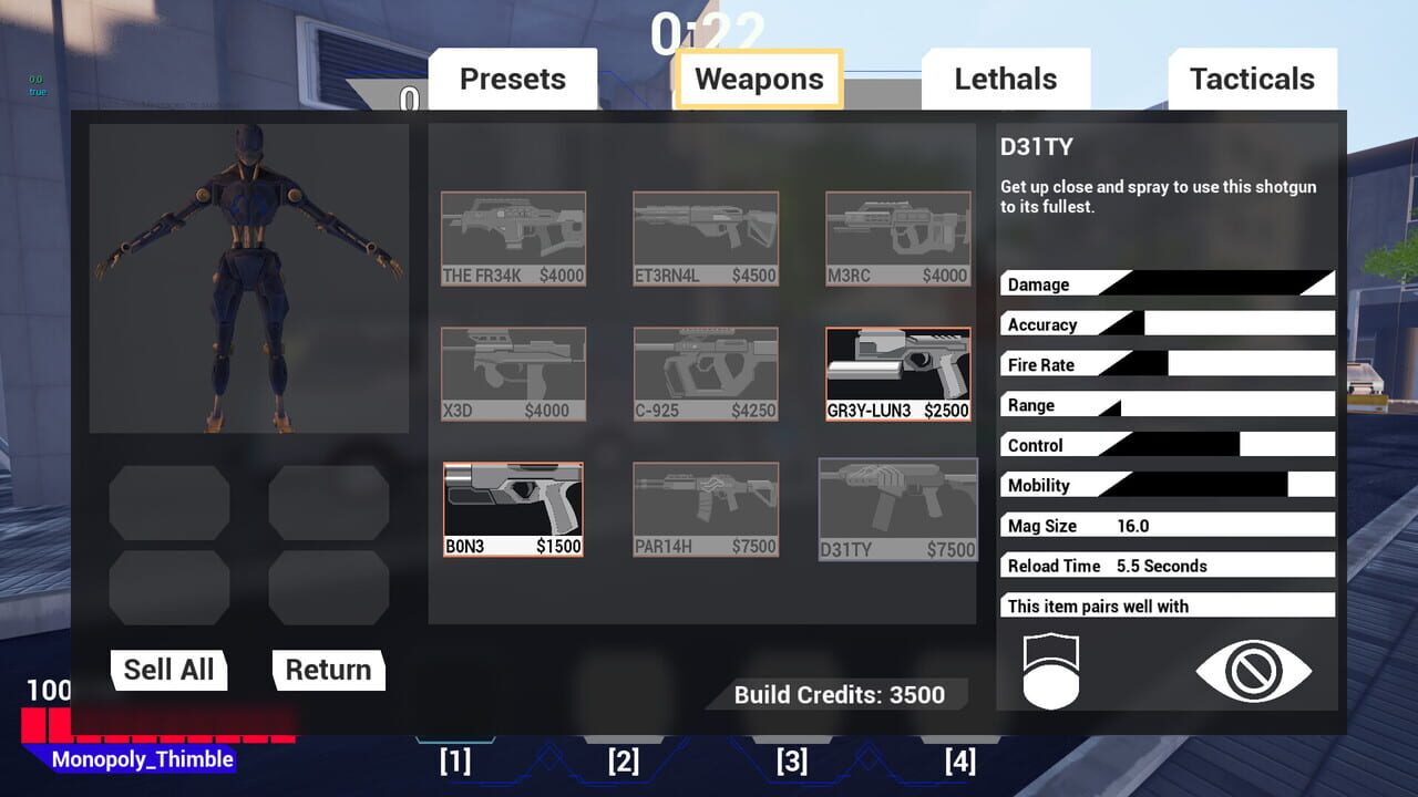 Daemon screenshot