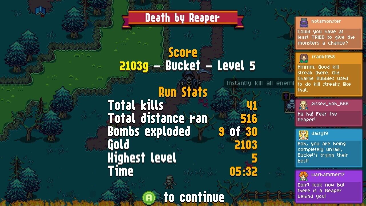 Death by Scrolling screenshot