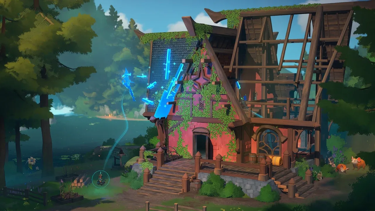 Witchspire stavba věže a magické prostředí