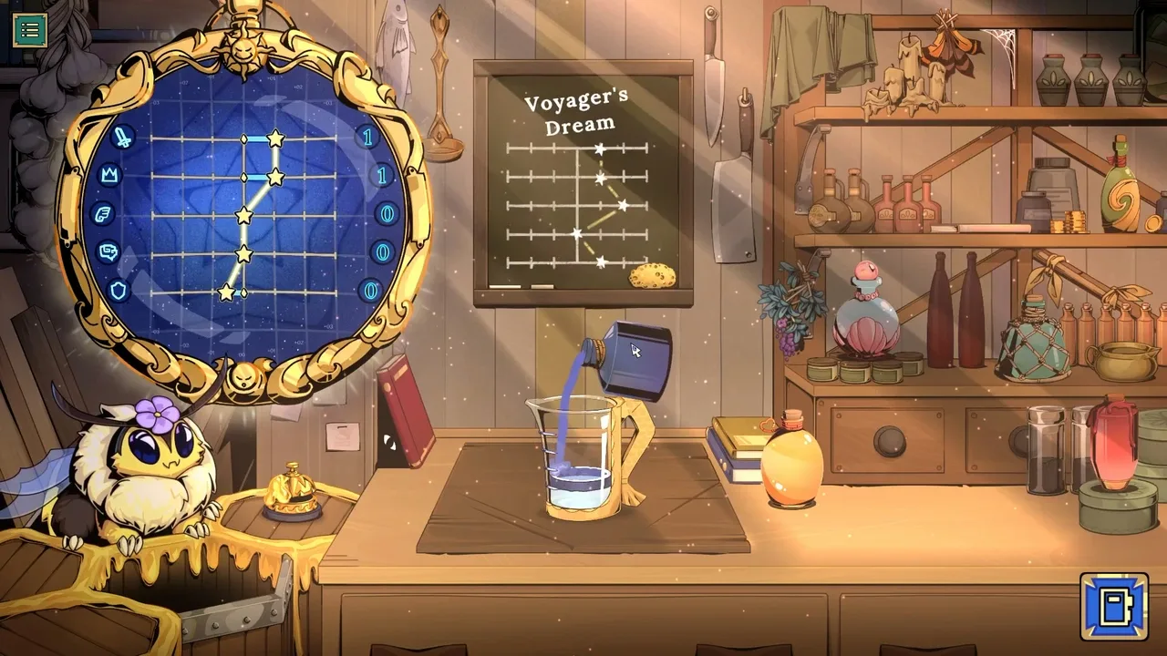Míchání magických nápojů v Tavern Talk Stories Dreamwalker