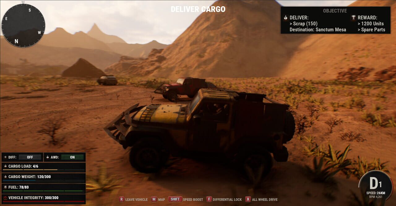 Cargo: Co-Op Delivery Simulator in Post Apocalyptic World