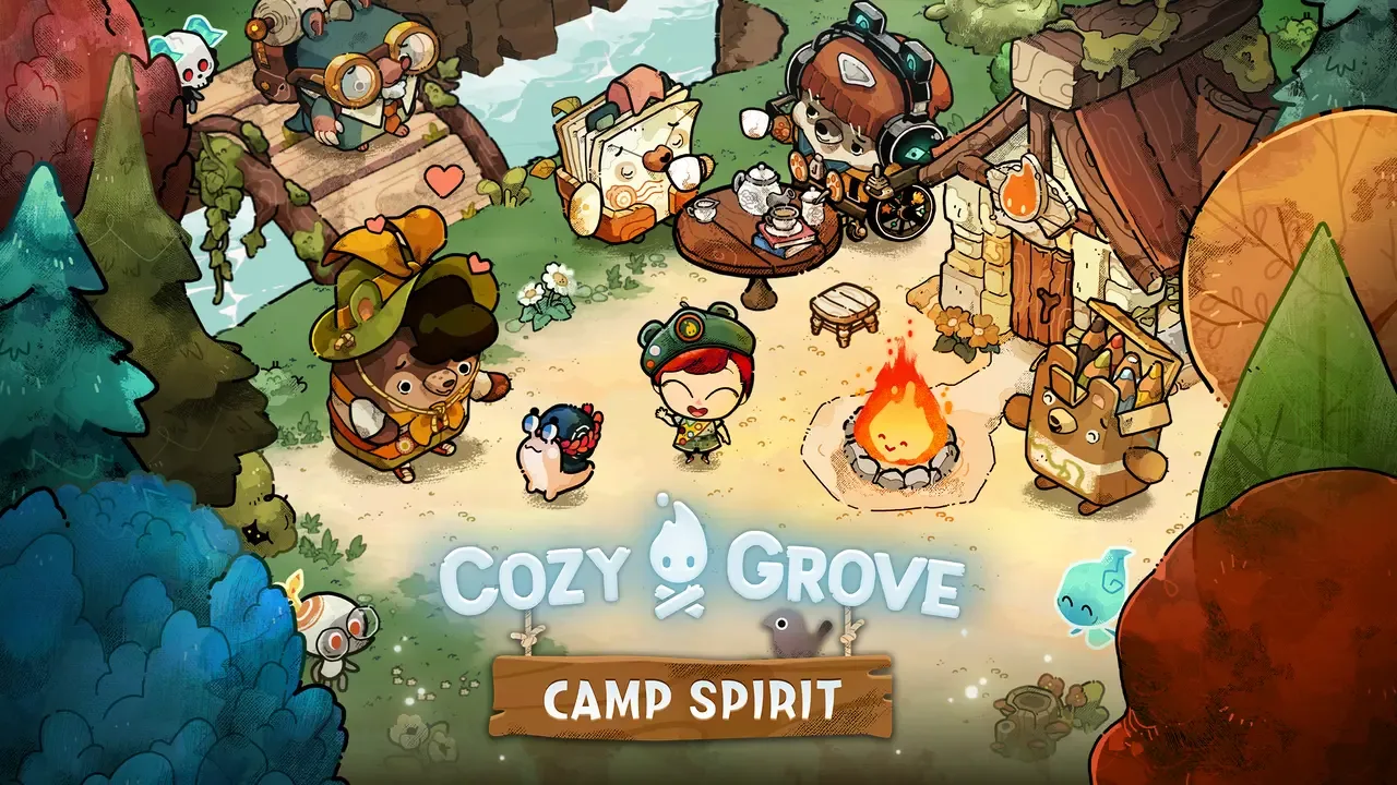 Rozhovor s medvědím duchem v Cozy Grove