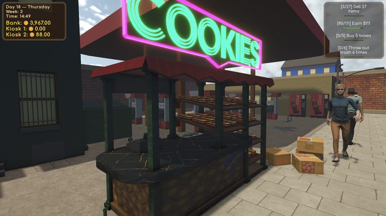 Choco Kiosk Simulator screenshot