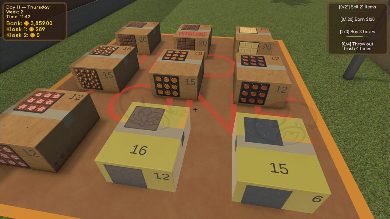 Choco Kiosk Simulator screenshot