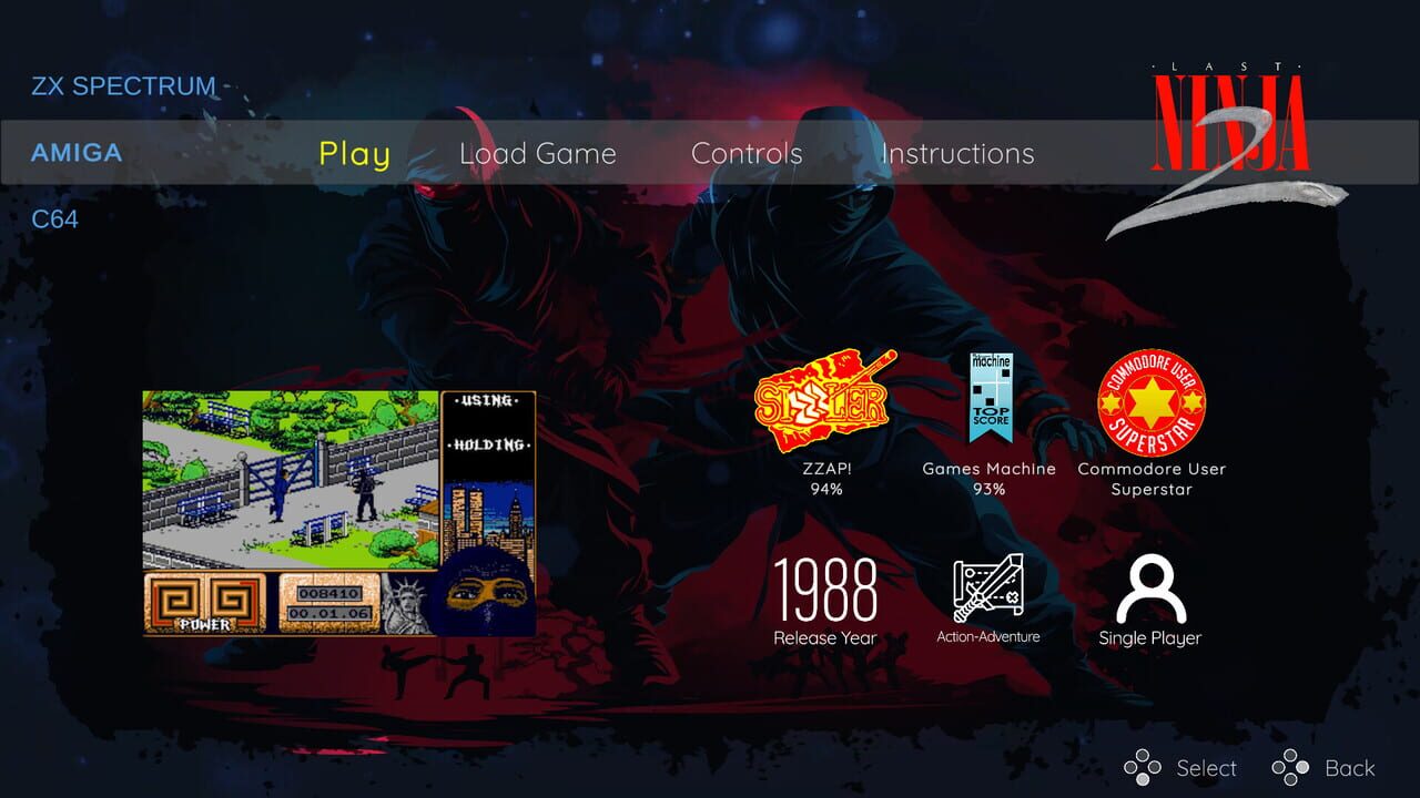 The Last Ninja Collection + Bonus Games screenshot