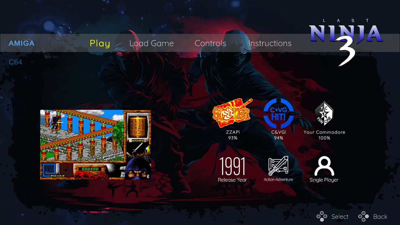 The Last Ninja Collection + Bonus Games screenshot