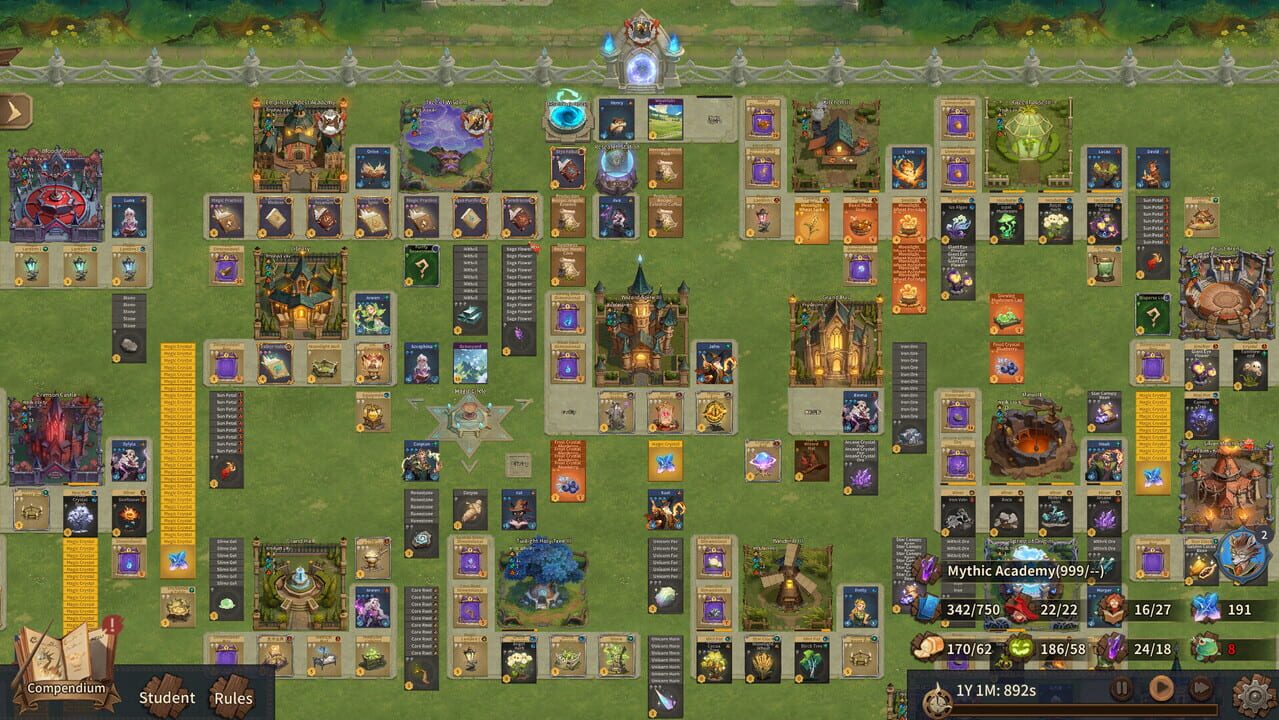 Arcana Academy screenshot