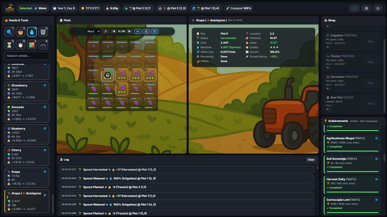 SproutBound screenshot