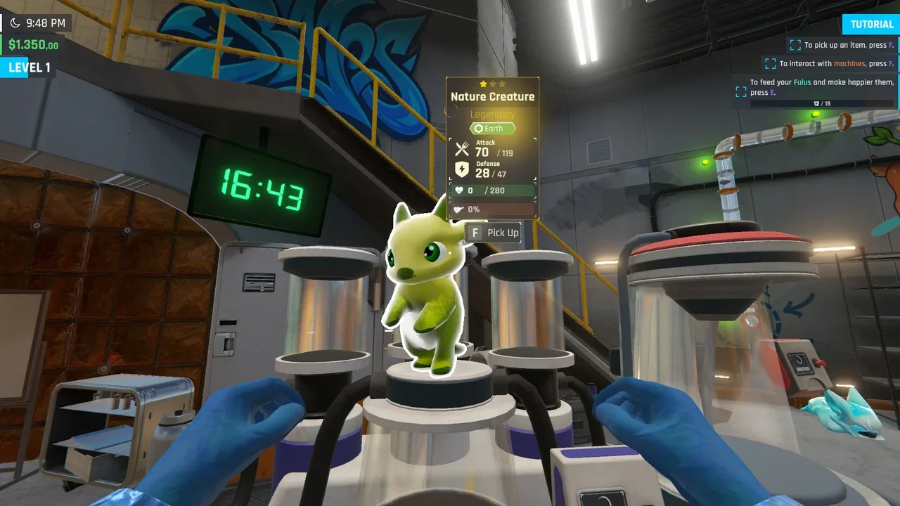 Monster Lab Simulator screenshot 1