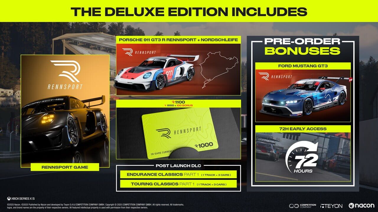 Rennsport: Deluxe Edition screenshot