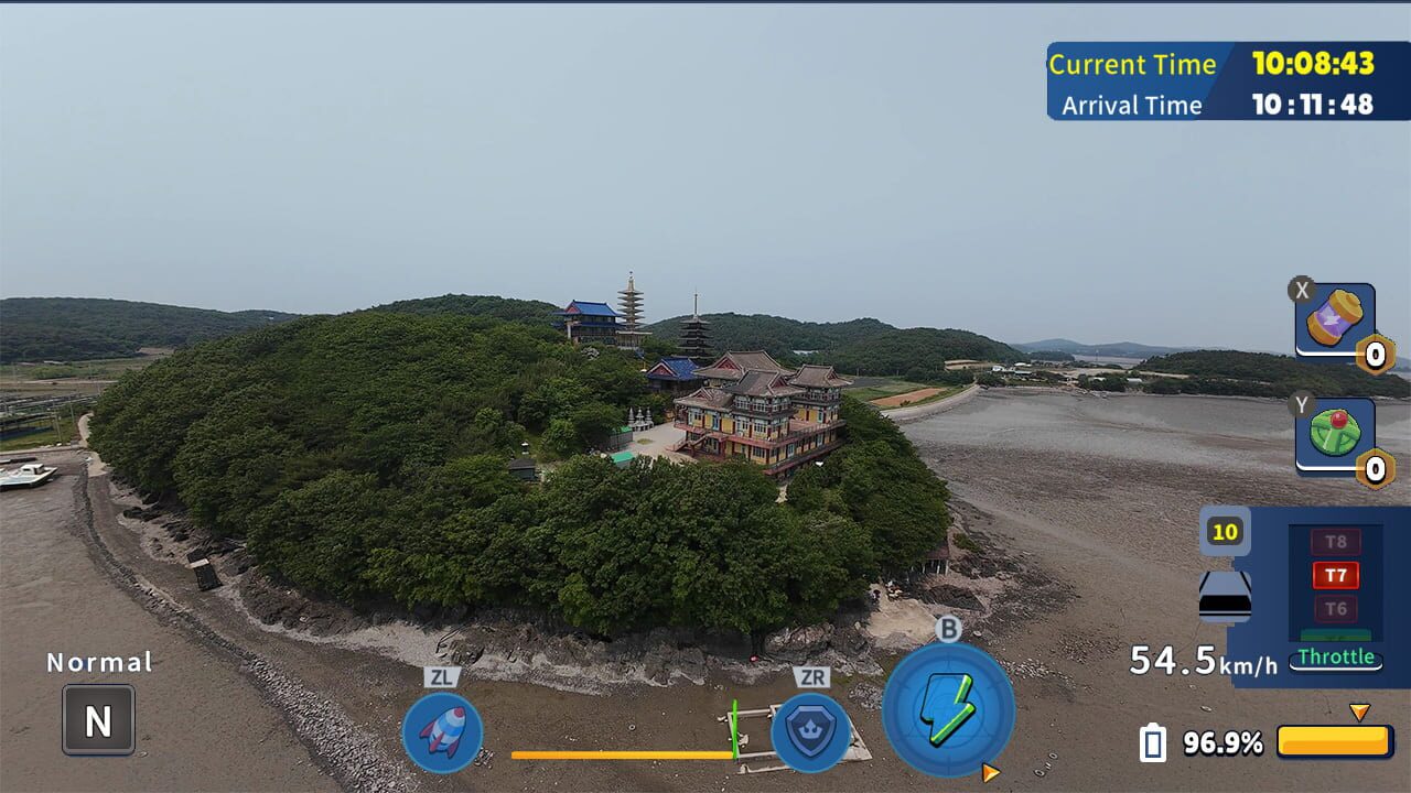 Korean Drone Flying Tour Anmyeon Temple screenshot