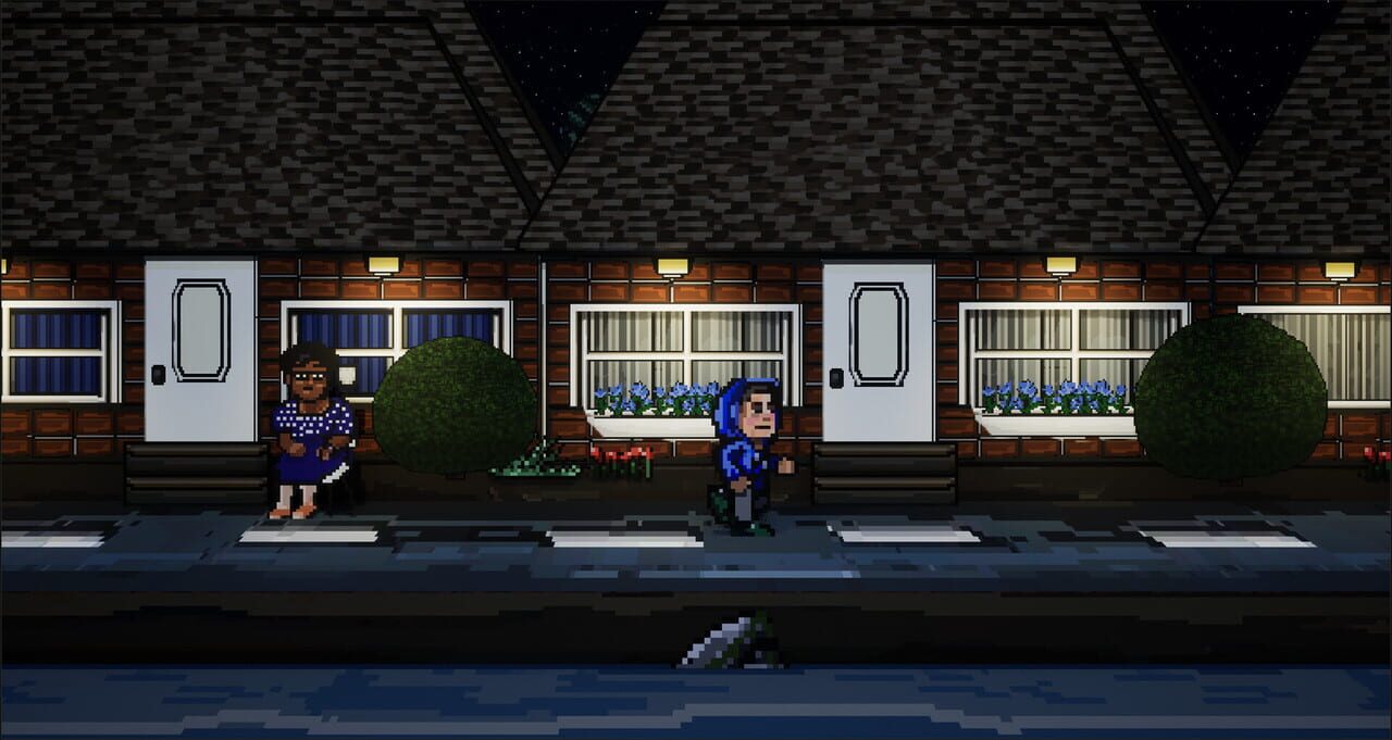 Blue Shutter
