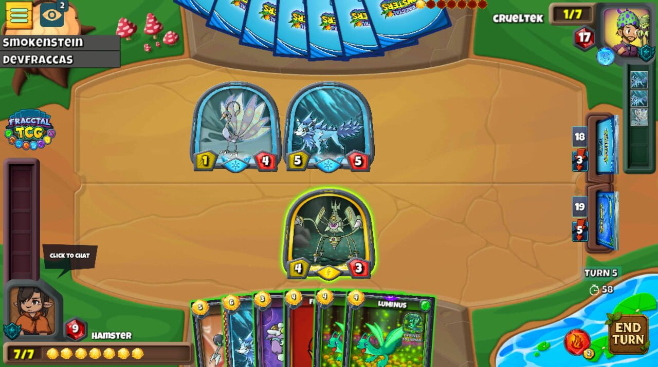 Fracctal TCG screenshot