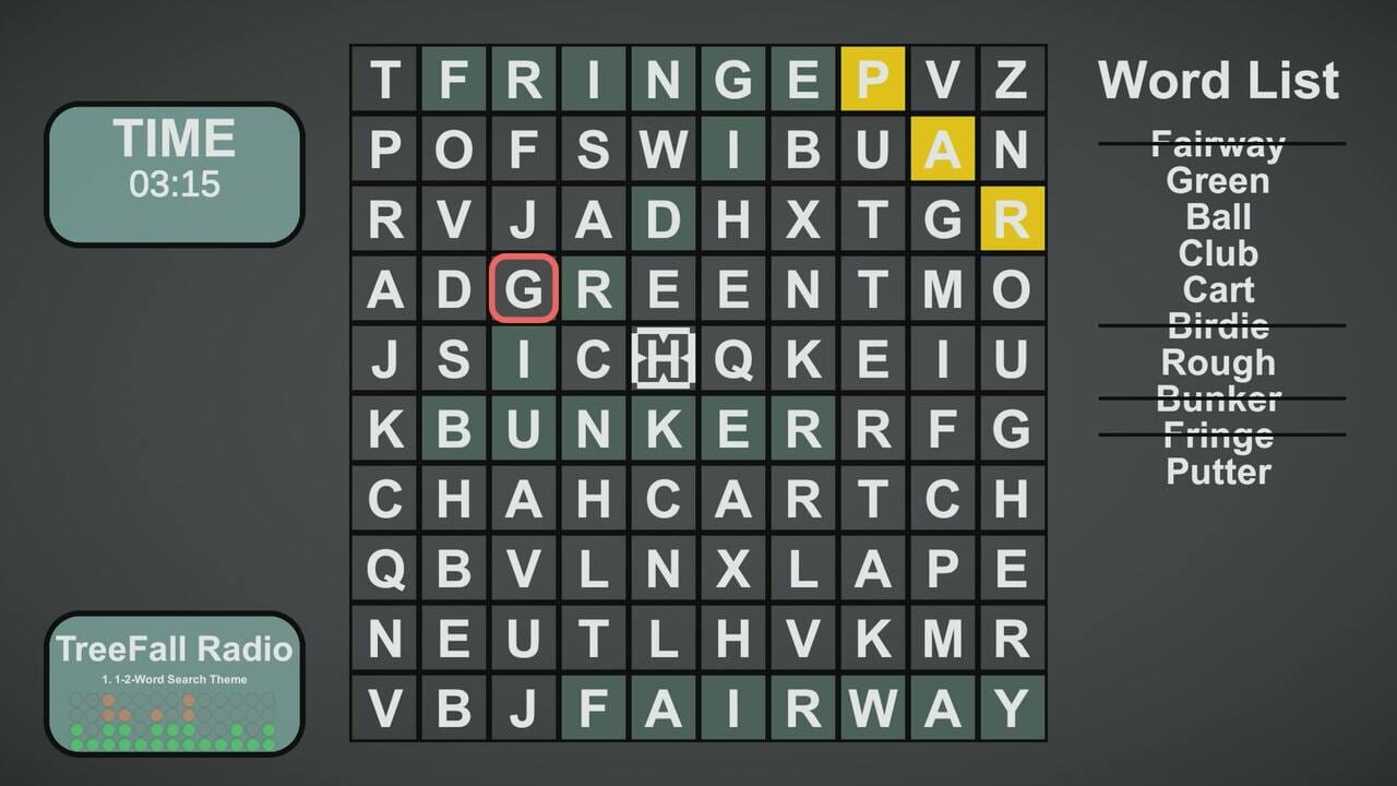 1-2-Exquisite Word Search! screenshot