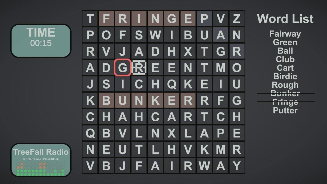 1-2-Exquisite Word Search! screenshot