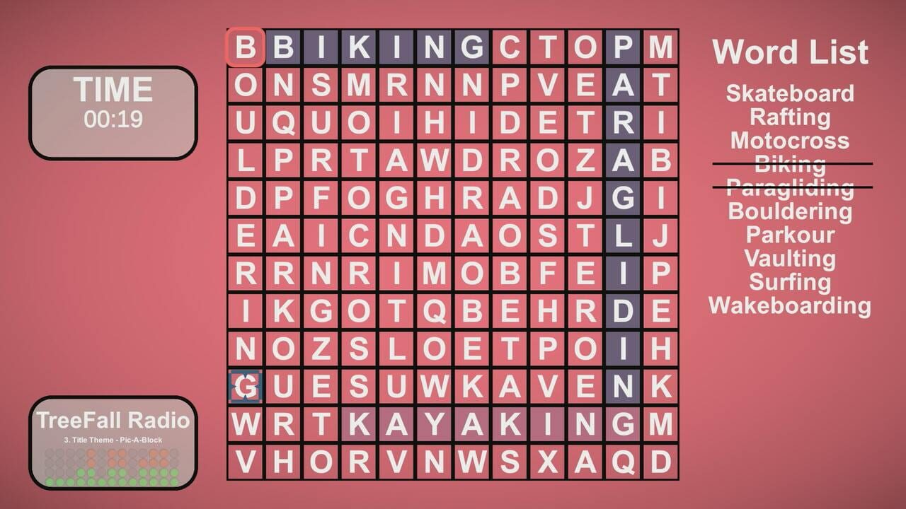 1-2-Exquisite Word Search! screenshot