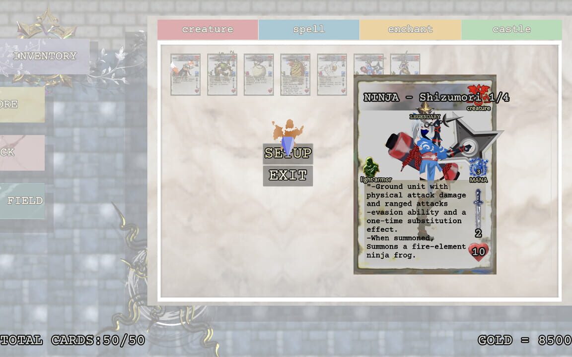 Mage of Tempest Castle screenshot