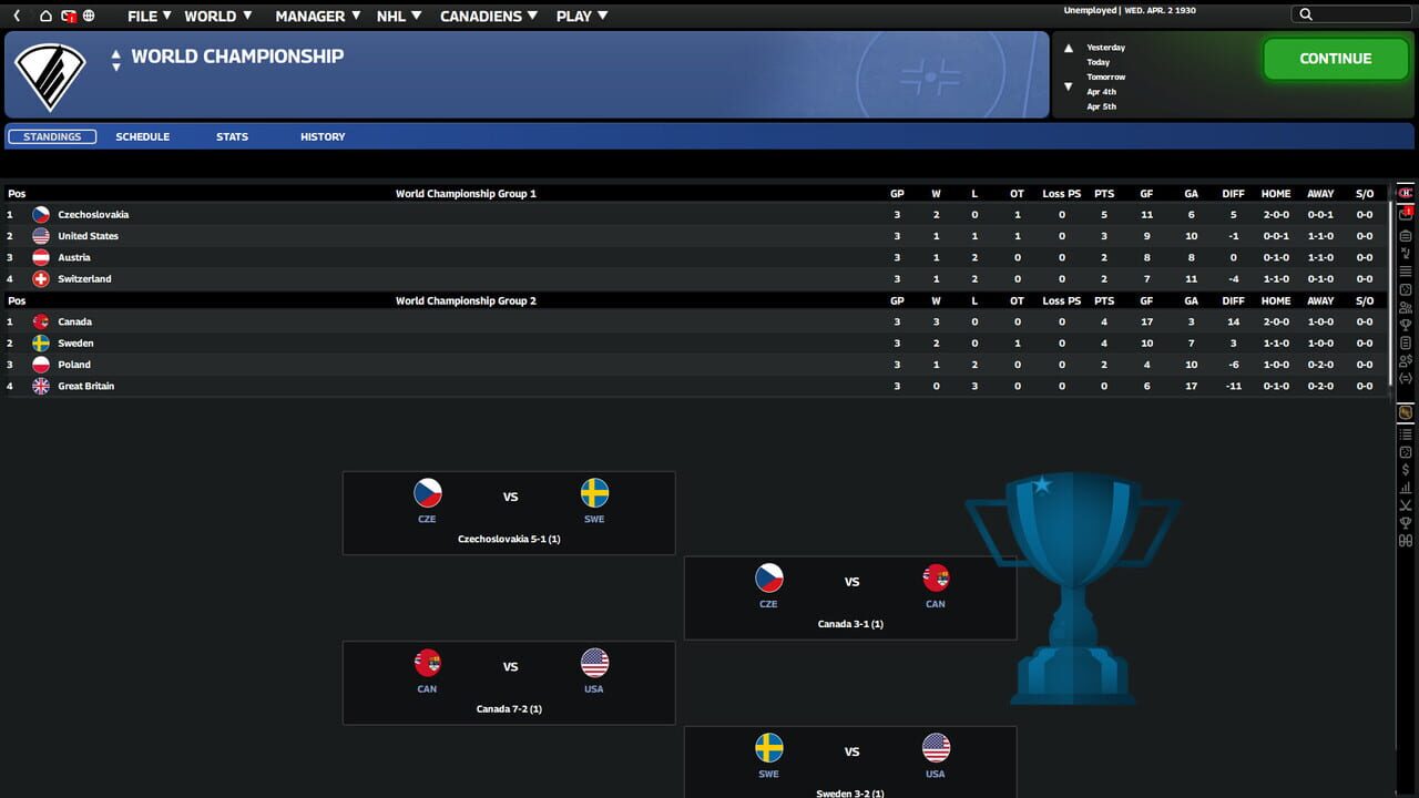 Franchise Hockey Manager 12 screenshot