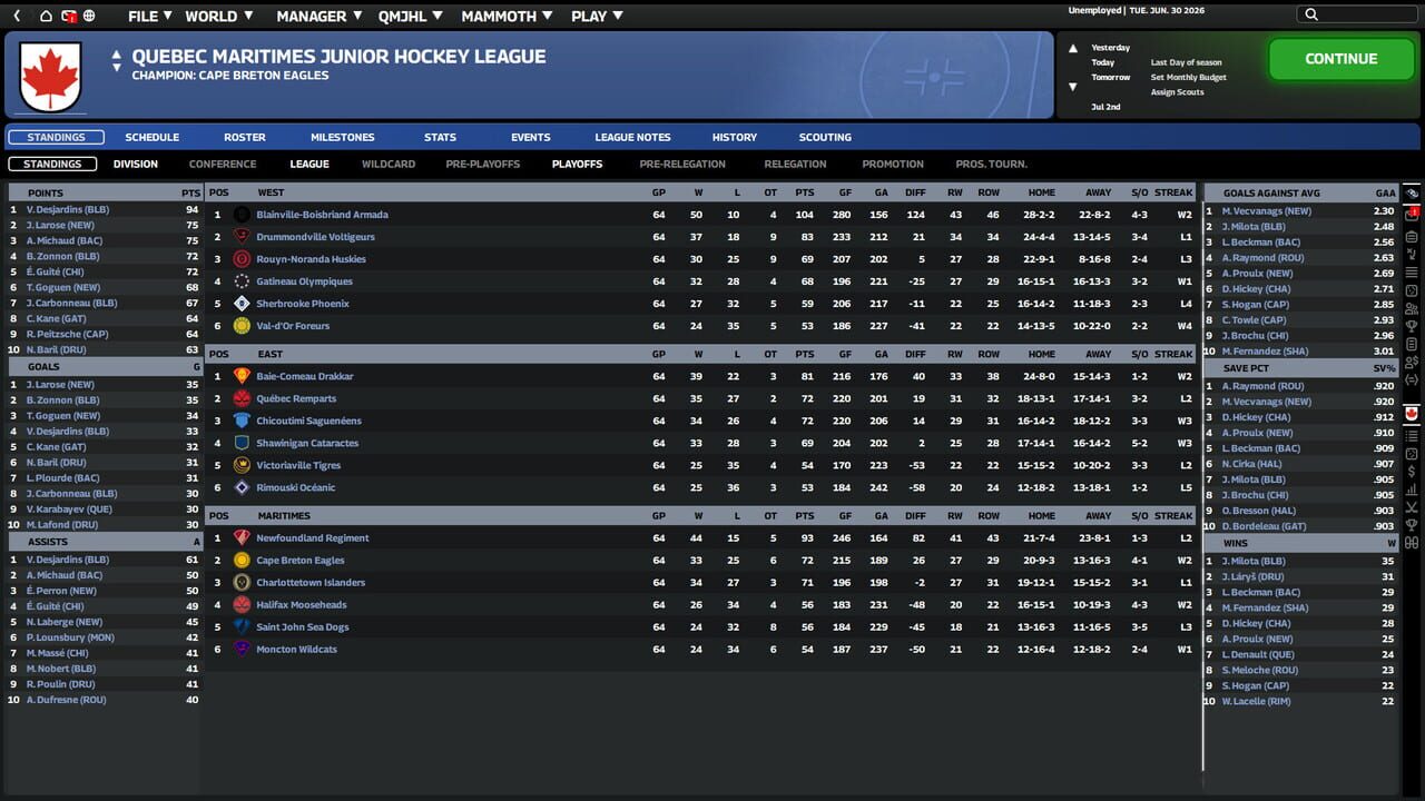 Franchise Hockey Manager 12 screenshot