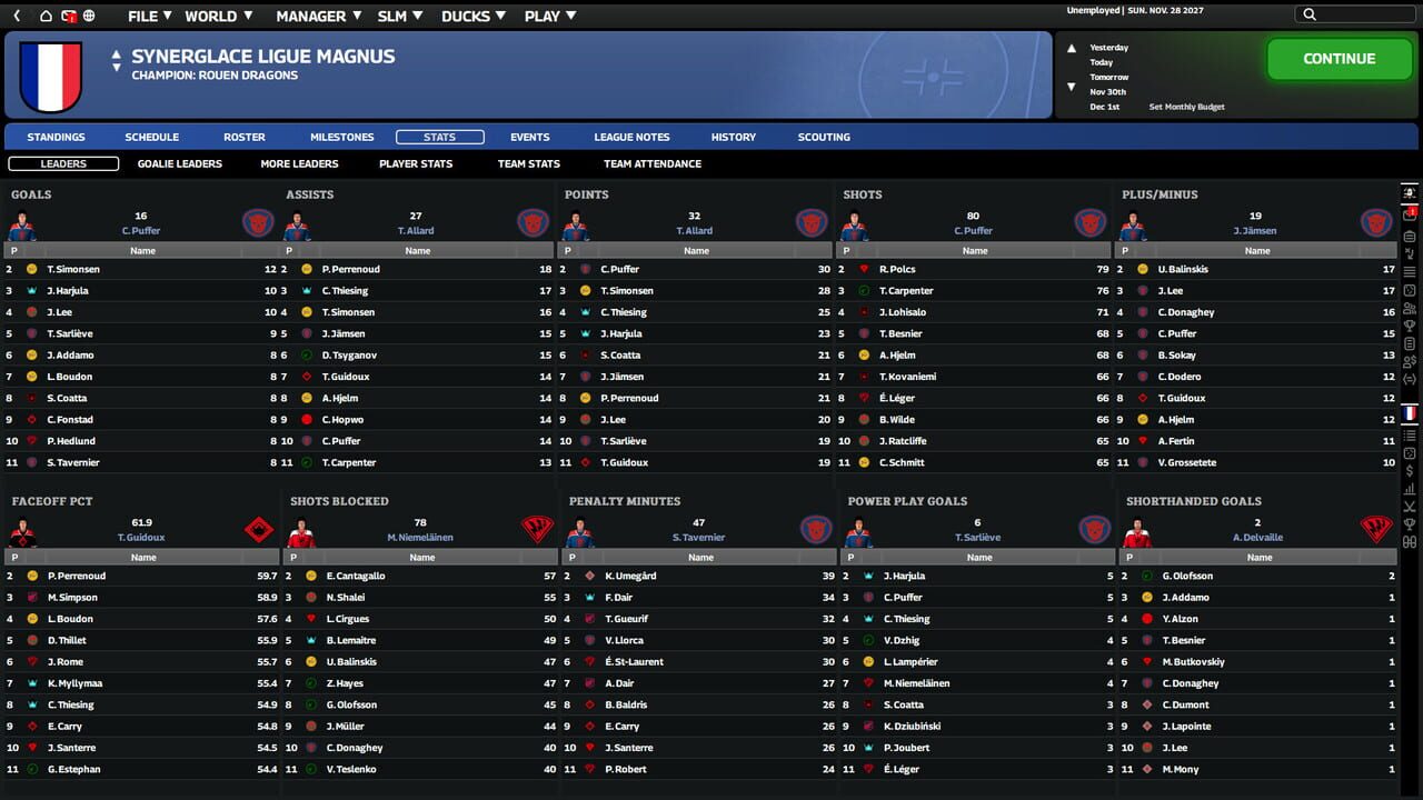 Franchise Hockey Manager 12 screenshot