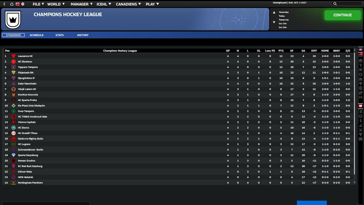 Franchise Hockey Manager 12 screenshot