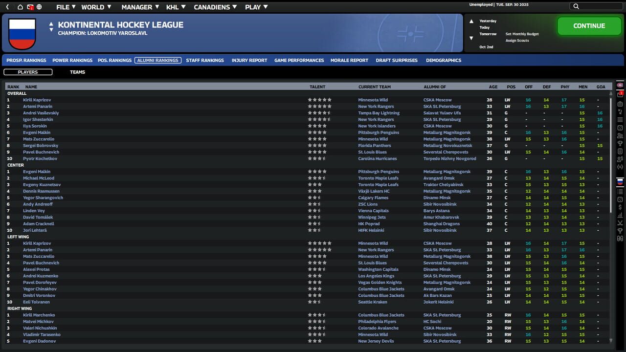 Franchise Hockey Manager 12 screenshot