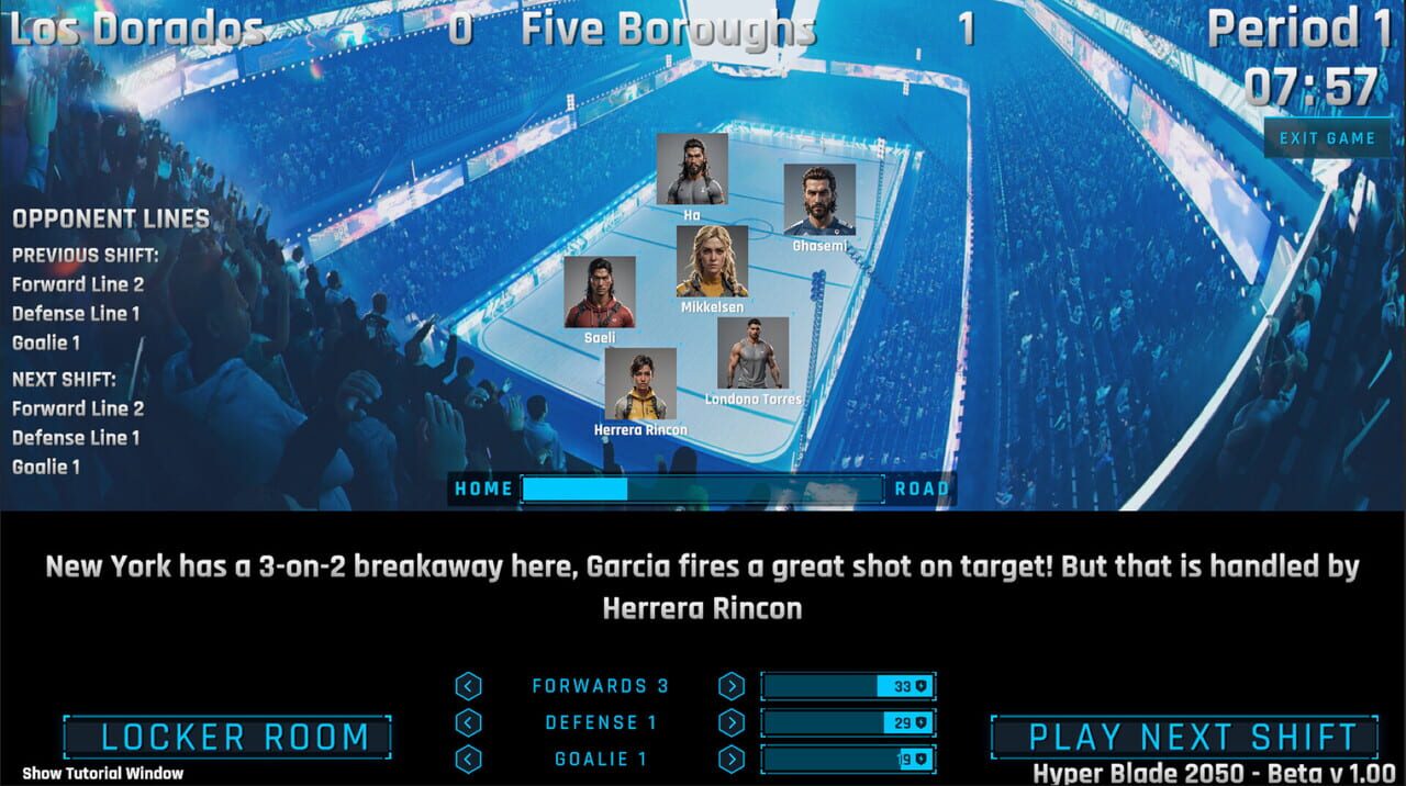 HyperBlade 2050: Dystopian Sports Manager screenshot