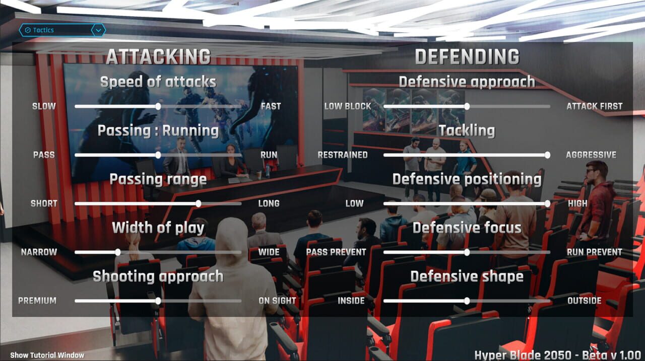 HyperBlade 2050: Dystopian Sports Manager screenshot