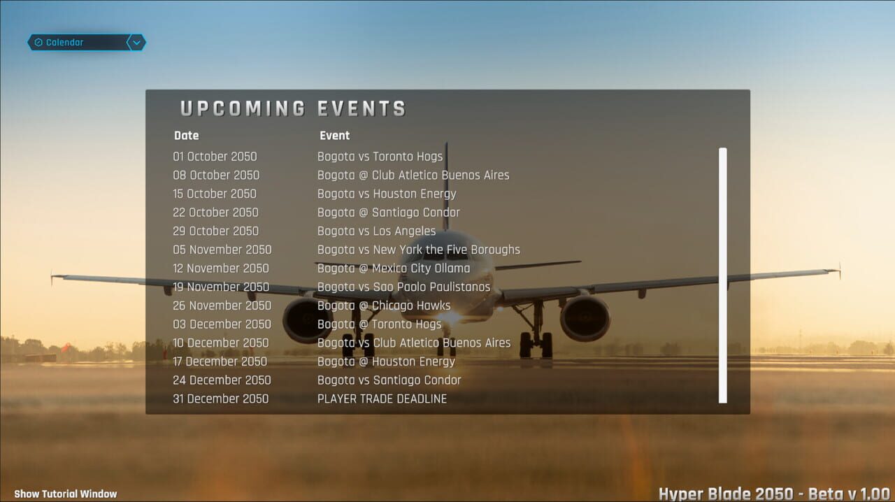 HyperBlade 2050: Dystopian Sports Manager screenshot