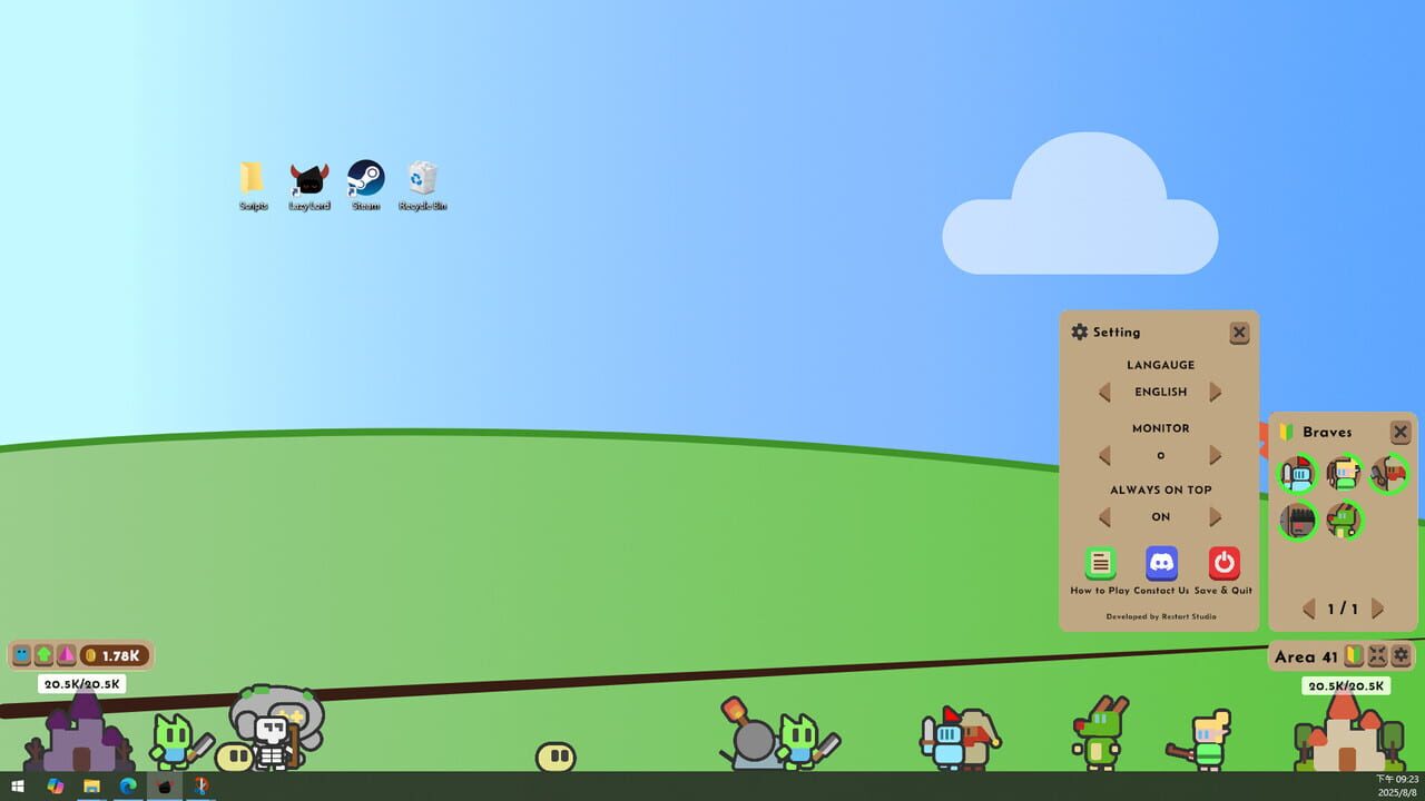 Lazy Lord: War on the Desktop screenshot