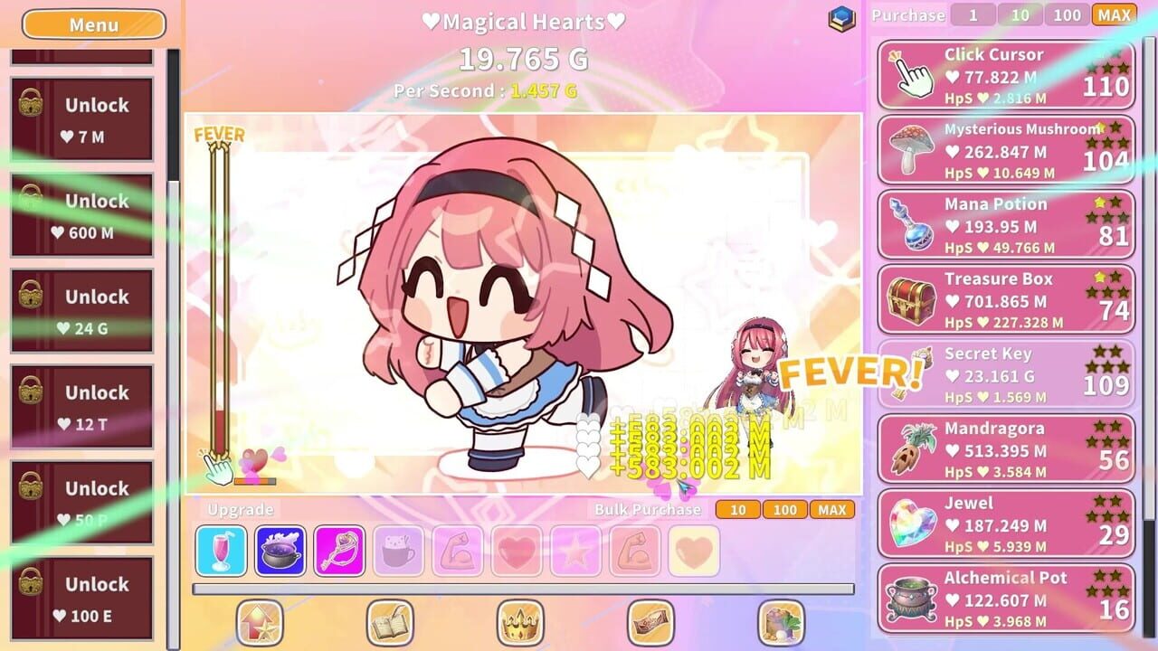 Kawaii Clicker Reborn screenshot