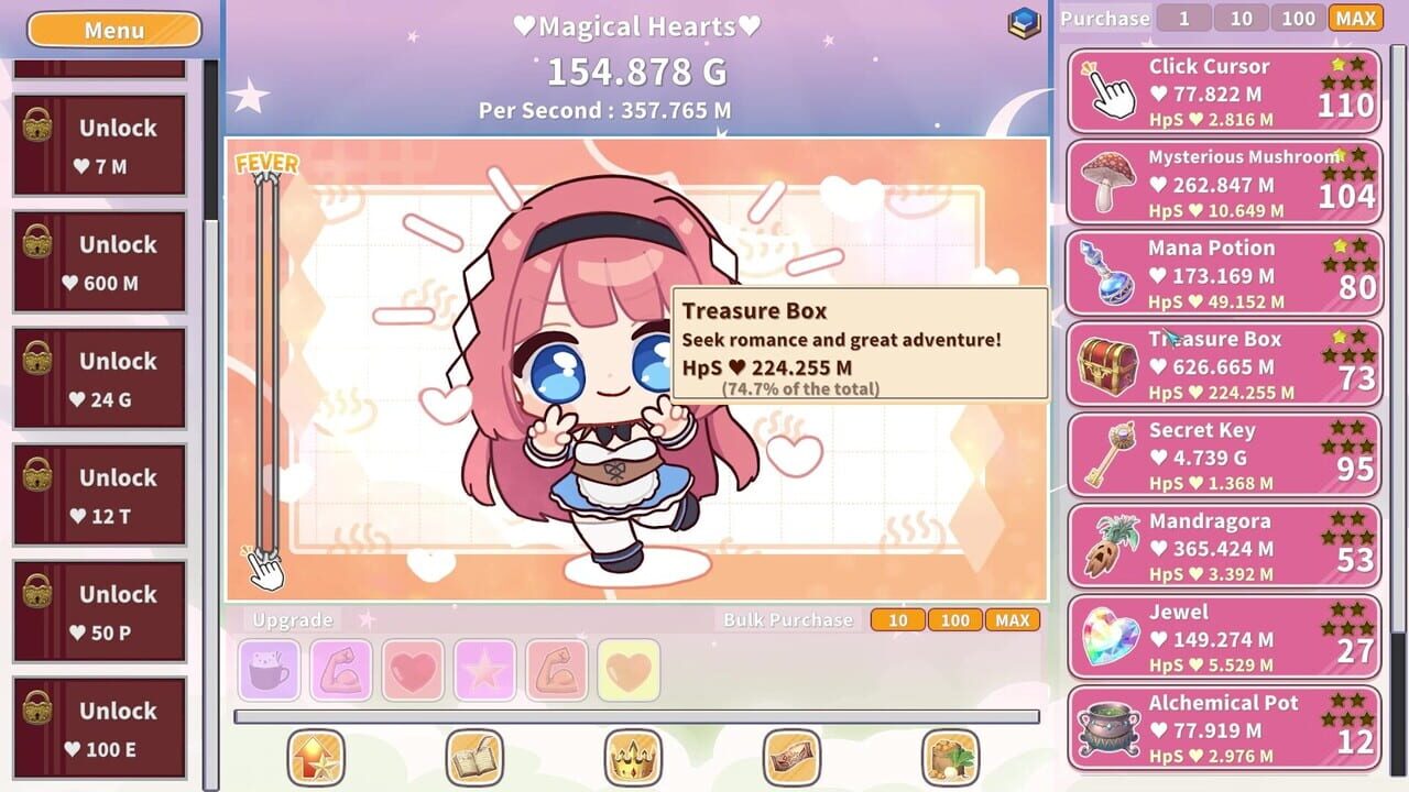 Kawaii Clicker Reborn screenshot