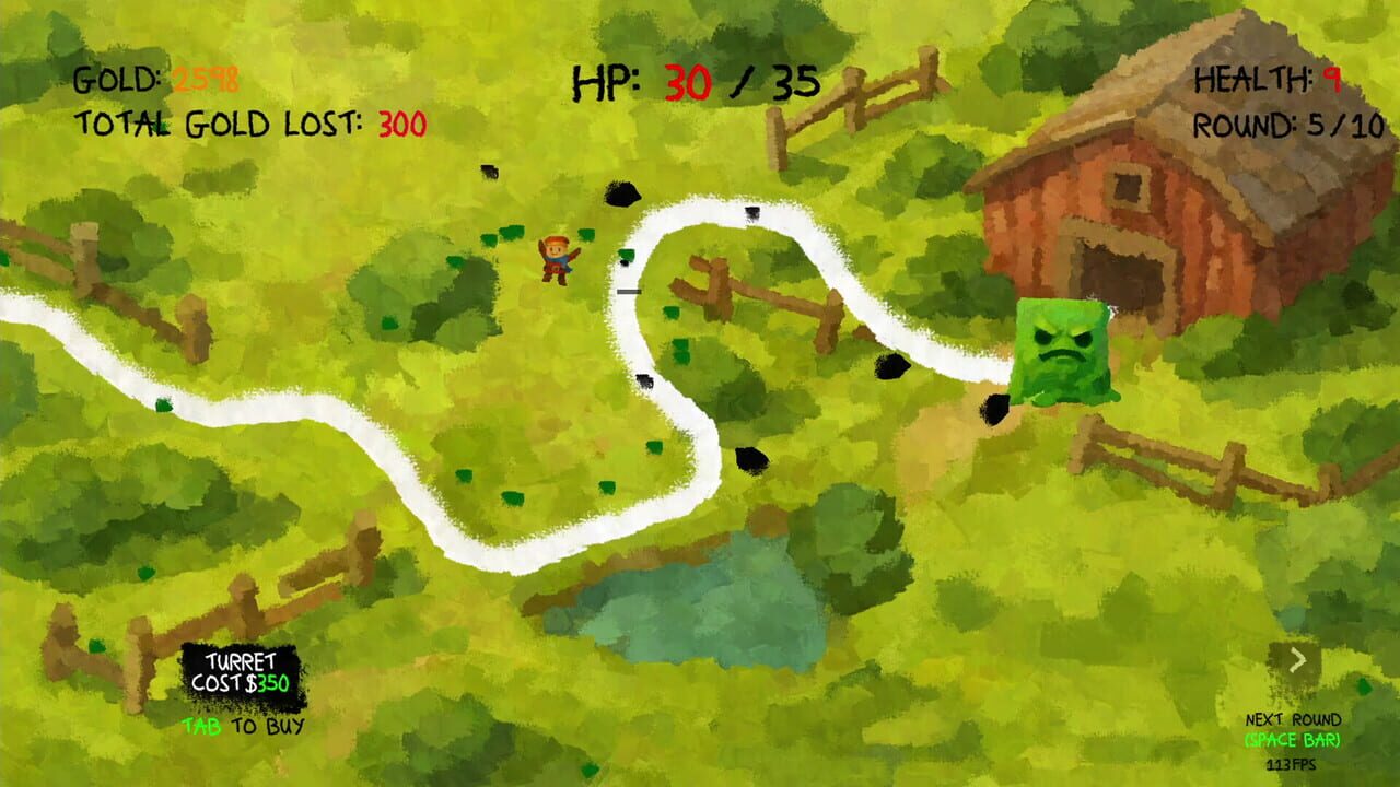 Paint on Paint TD screenshot