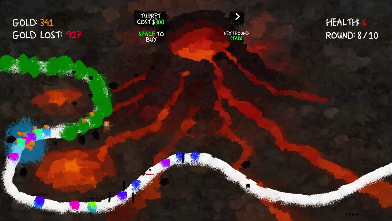 Paint on Paint TD screenshot