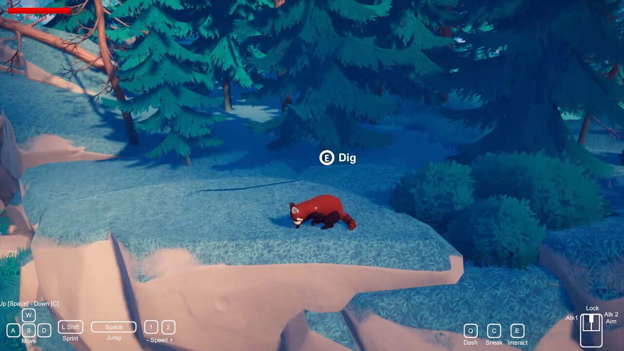 Red Panda: The Quiet Path screenshot