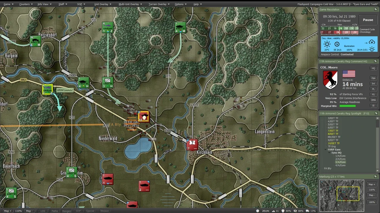 Flashpoint Campaigns: Cold War screenshot 1