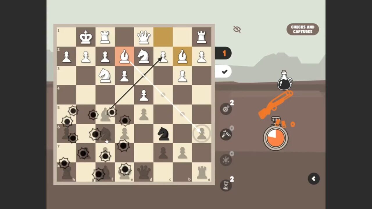 Checkmate in the Wild West: Chess Adventure screenshot