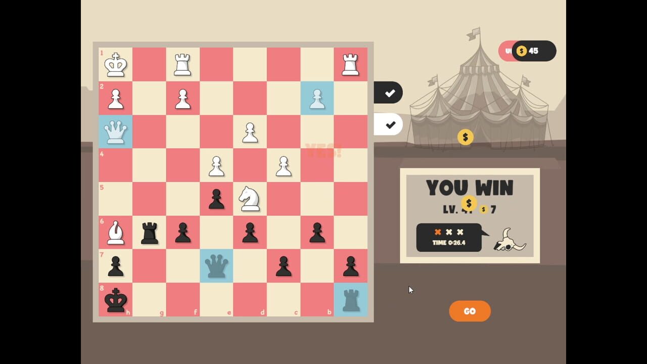 Checkmate in the Wild West: Chess Adventure screenshot