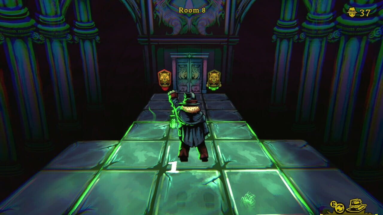 Illumination of Mansion