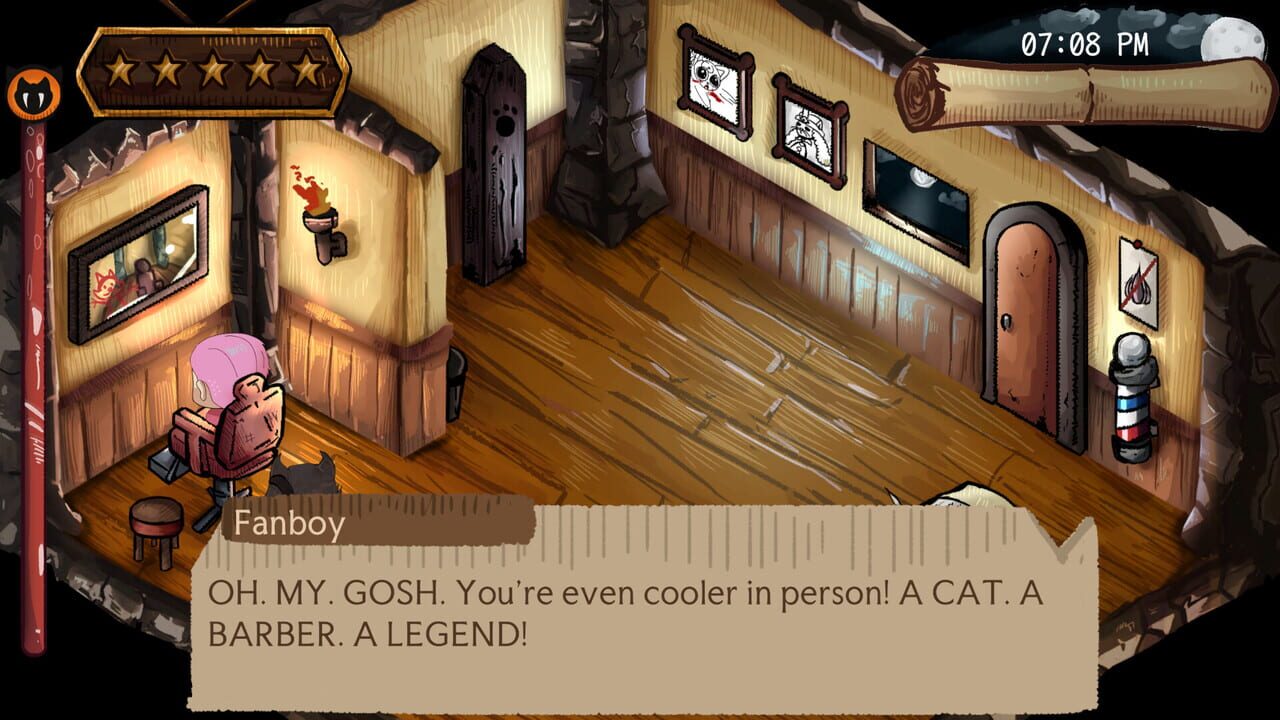 Count Meowcula's Barbershop screenshot