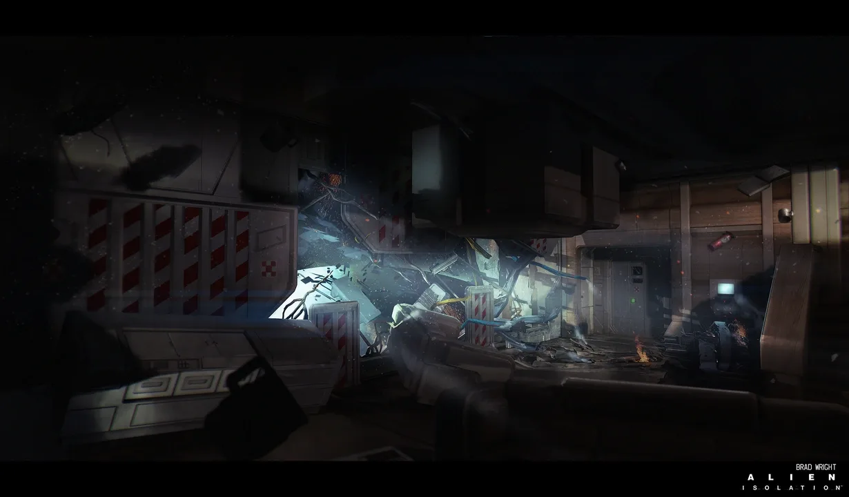Alien: Isolation artwork 2049