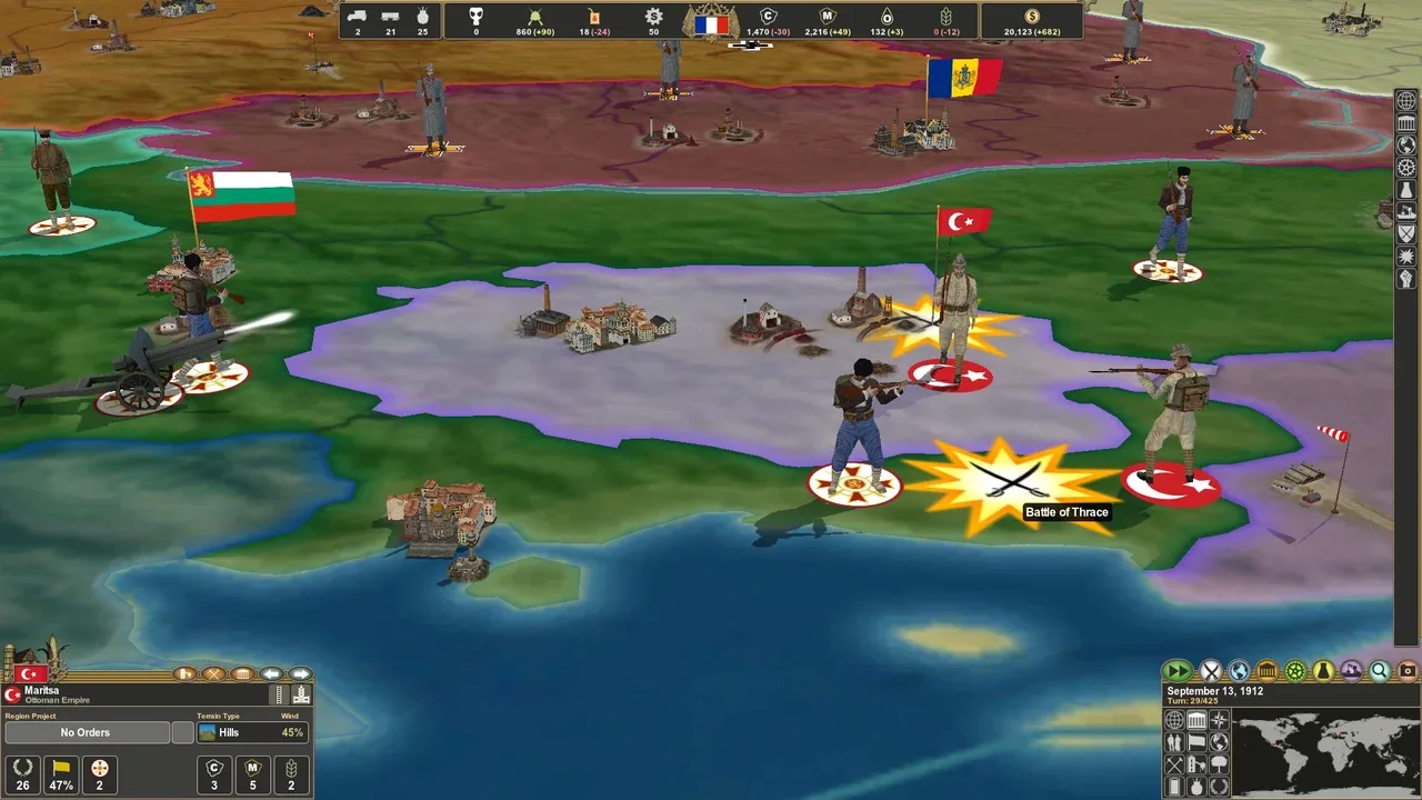 Making History: The Great War screenshot 1